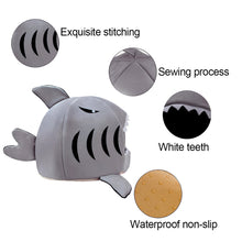 Load image into Gallery viewer, Shark Design Cat Bed Cave Shark Pet House