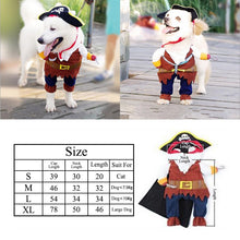 Load image into Gallery viewer, [SALE] Pirate Pet Costume for Cats and Dogs

