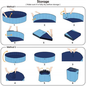Foldable Dog Swimming Pool (Now with free tracked shipping!)