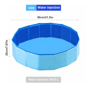 Foldable Dog Swimming Pool (Now with free tracked shipping!)
